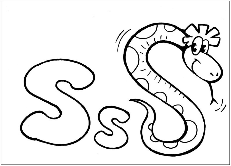 Английская буква S