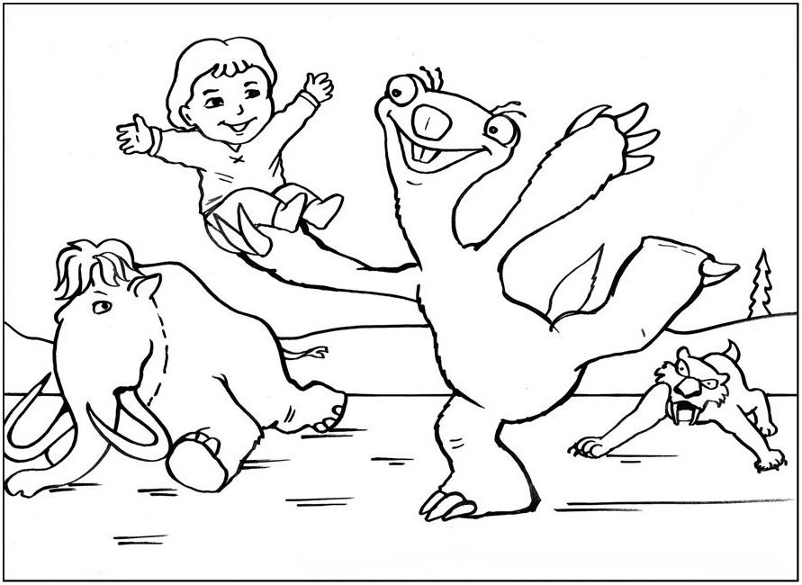 Ледниковый период 1 - картинка