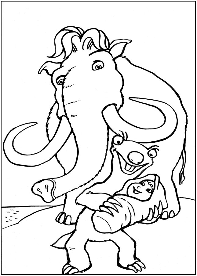 Ледниковый период 1 - картинка