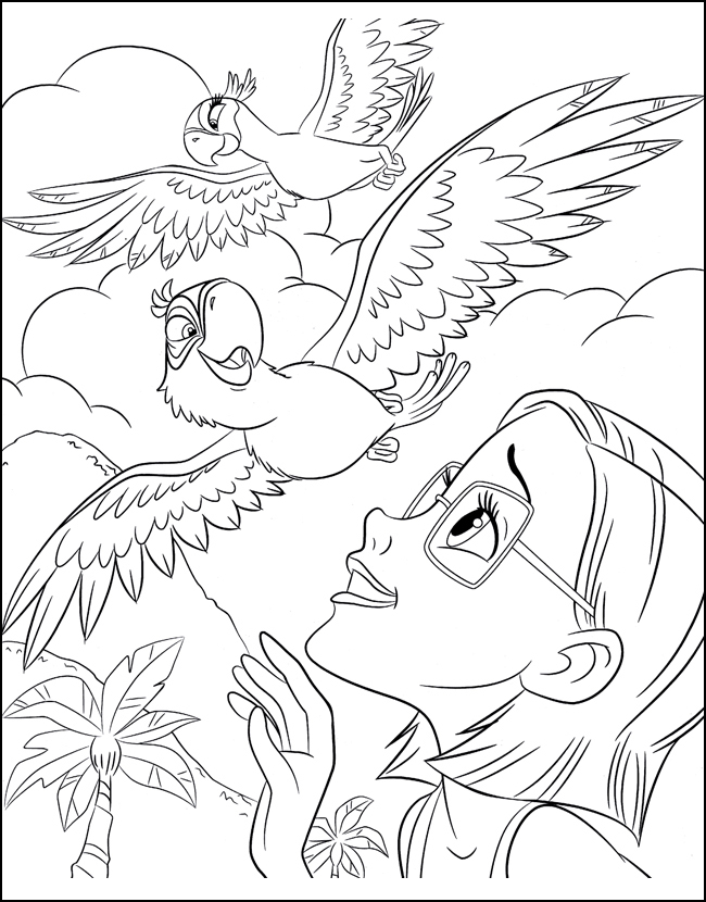 Линда увидела Голубчика и Жемчужинку