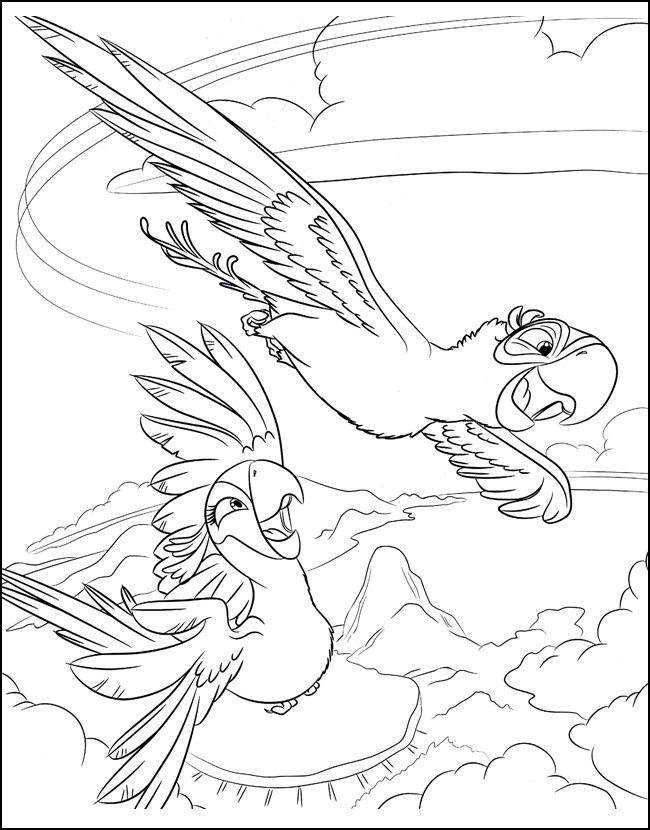 Жембужинка и Голубчик в небе