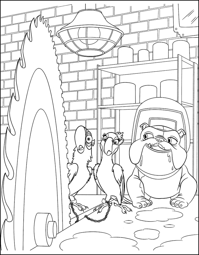 Разрез цепи пилой