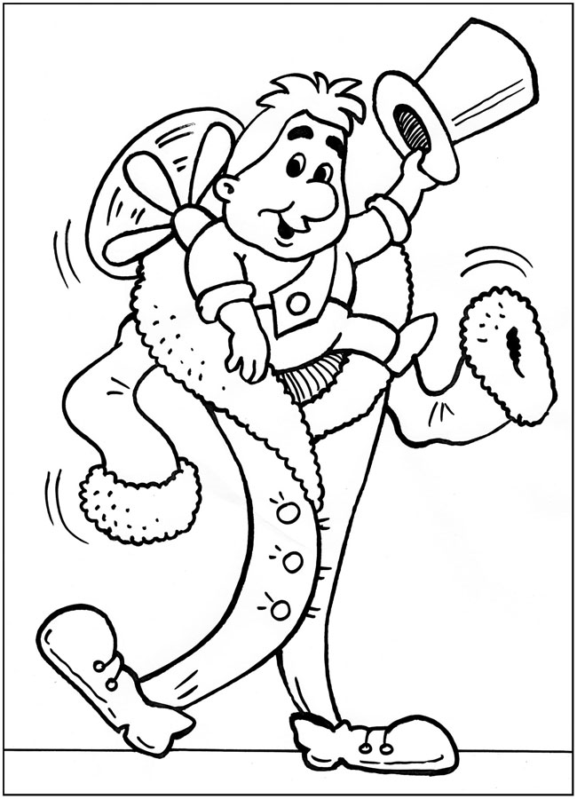 Карлсон с шубой