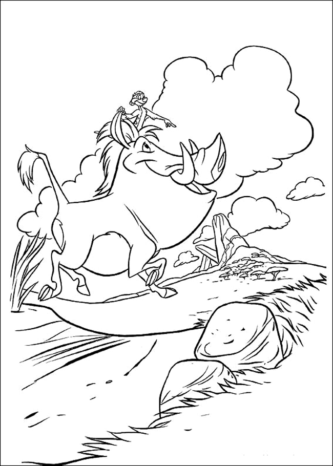 Тимон и Пумба нашли интересное место