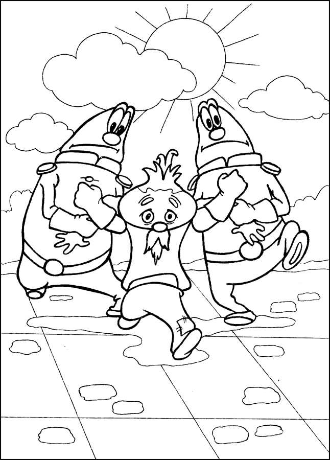 Лимончики забирают старика